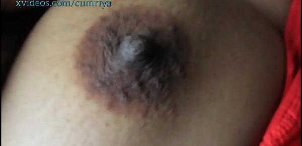  Squeezing my sister&039;s nipple in morning